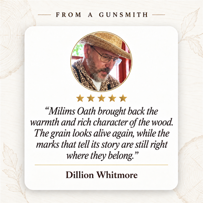 Milim’s Oath | Revive Dry Wood & Leather — No Stripping, No Sanding