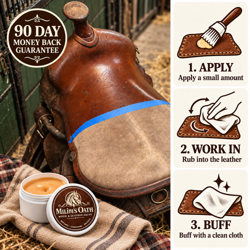 Milim’s Oath | Revive Dry Wood & Leather — No Stripping, No Sanding